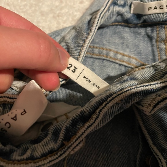 Pacsun Blue Mom Jeans Size 23 Women’s 💕 - Picture 4 of 5